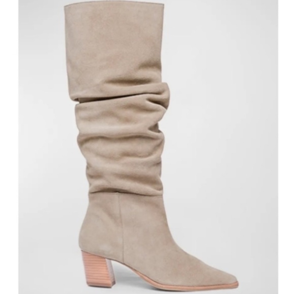 Bernardo fallone suede slouchy knee boots